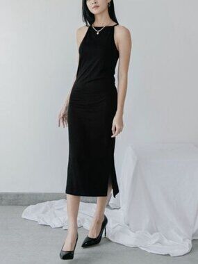 Zara | Dresses | Zara Nwt Fitted Halter Dress White | Poshmark